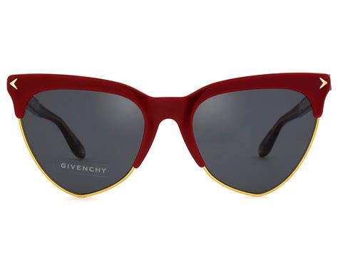 givenchy gv 7078 s lhf 54 ir opal & burgundy|Givenchy Women's GV 7078/S IR LHF Sunglasses, Burgundy .